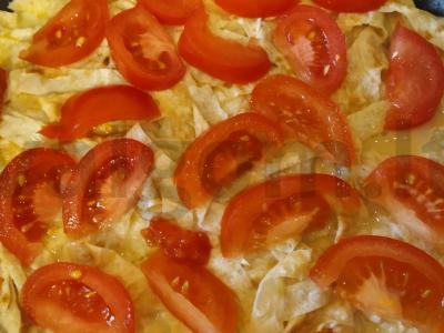 Greita ir aromatinga pica keptuvėje Žingsnis 3