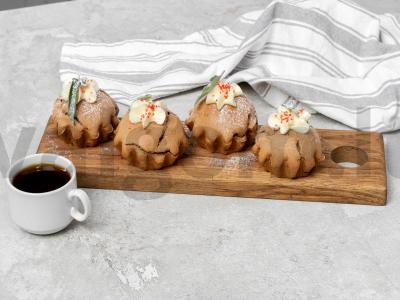 Kakaviniai šokoladiniai mini keksiukai pagrindine nuotrauka