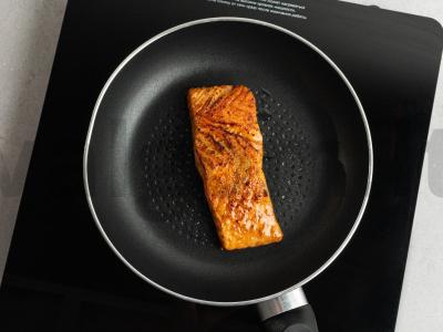 Unagi lašiša su žiedinių kopūstų tyre Žingsnis 3