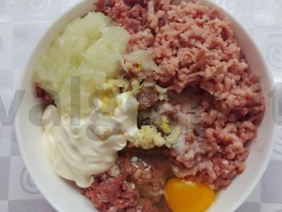 Kiaušinių terinas Žingsnis 1