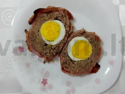 Kiaušinių terinas pagrindine nuotrauka