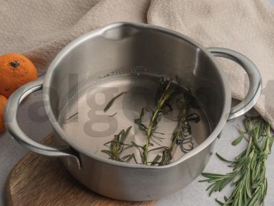 Mandarinų limonadas su rozmarinais Žingsnis 1