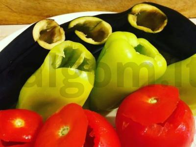 Įdarytos daržovės Žingsnis 1