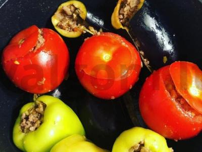 Įdarytos daržovės Žingsnis 3