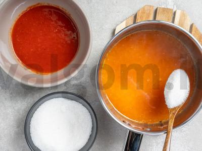 Spanguolių morsas su šaltalankiais Žingsnis 3