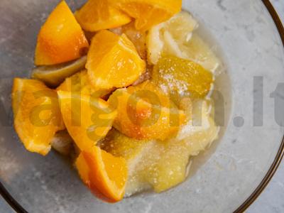 Laimo ir mandarinų tyrės receptas Žingsnis 3