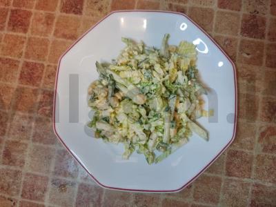 Pasninko agurkų salotos pagrindine nuotrauka