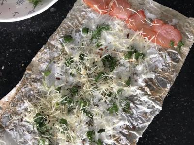 Šavarma su vytinta mėsa Žingsnis 1