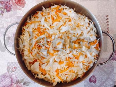 Greitai paruošiami subalansuoto skonio rauginti kopūstai Žingsnis 2