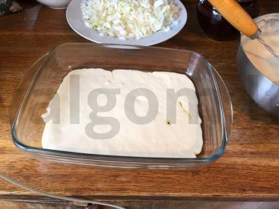 Įlankos kopūstų pyragas Žingsnis 8