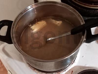 Trijų grūdų pilno grūdo košė Žingsnis 2