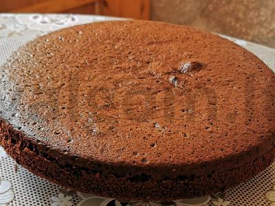 Šokoladinis vyšnių pyragas. Žingsnis 6