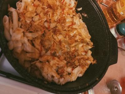 Kopūstai su mėsa "A la pasta" pagrindine nuotrauka