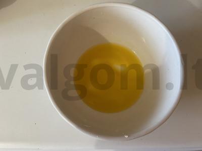 Oro vafliai ant elektrinio grilio Žingsnis 1