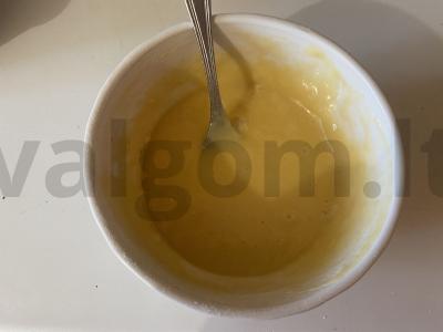 Oro vafliai ant elektrinio grilio Žingsnis 3