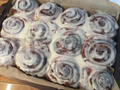 Cinamonai su likeriu Žingsnis 18