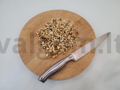 Varškės sausainiai su džiovintais vaisiais ir riešutais Žingsnis 5