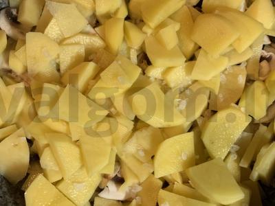Paprasčiausia grybų kreminė sriuba Žingsnis 2