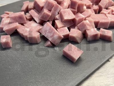 Salotos su kumpiu, grybais ir bulvėmis Žingsnis 2