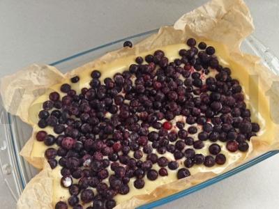 Purus uogų pyragas Žingsnis 3