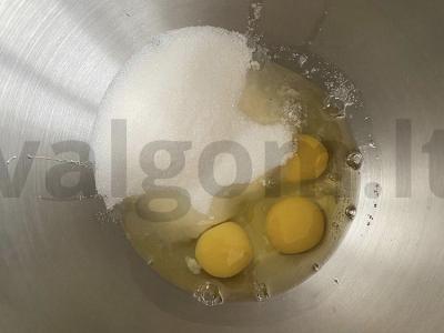 Vorų tinklo keksiukas Žingsnis 1