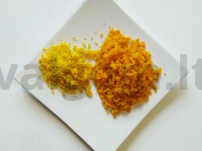 Citrusinių vaisių baltasis vynas Žingsnis 1
