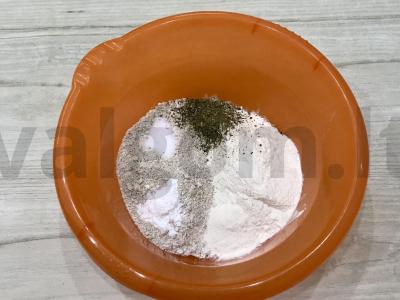 Itališkų žolelių krekeriai Žingsnis 2