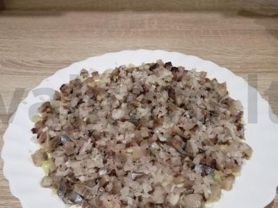 Silkė po kailiniais "Delicious" Žingsnis 3