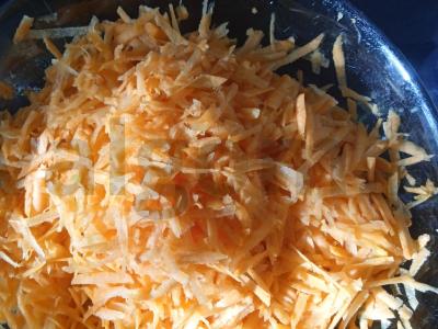 Morkų ir brokolių paplotėliai Žingsnis 1