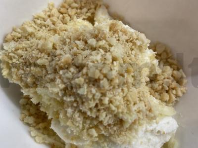 Užkandis "Pomidorai su sūriu ir graikinių riešutų kremu" Žingsnis 5