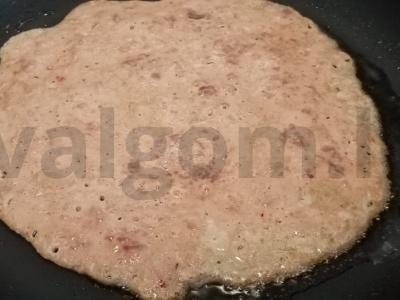Pusė kepenų pyrago. Žingsnis 4