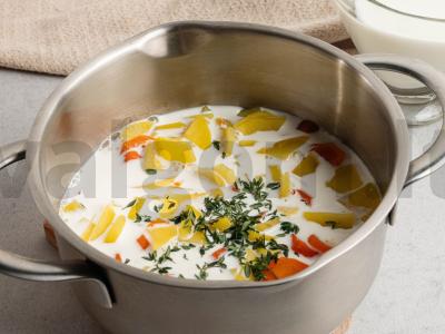 Midijų sriuba Žingsnis 4