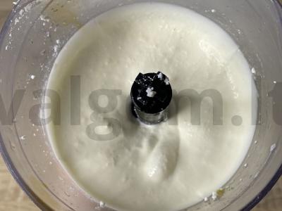 Baltymų lėkštės su grybais Žingsnis 2