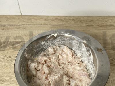 Baltymų lėkštės su grybais Žingsnis 3