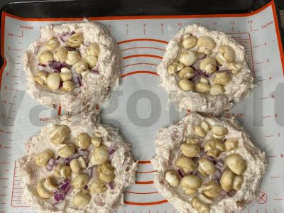 Baltymų lėkštės su grybais Žingsnis 6