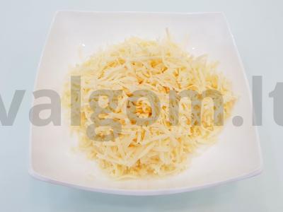 Bagetė su sūriu, česnakais ir krapais Žingsnis 2