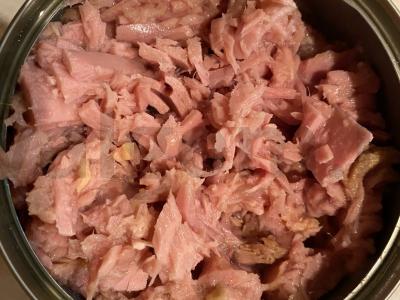 Šviežių daržovių salotos su tunu Žingsnis 7