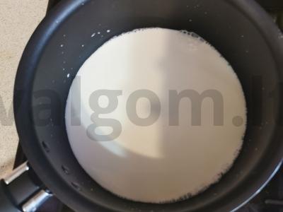 Kreminis upėtakis Žingsnis 8