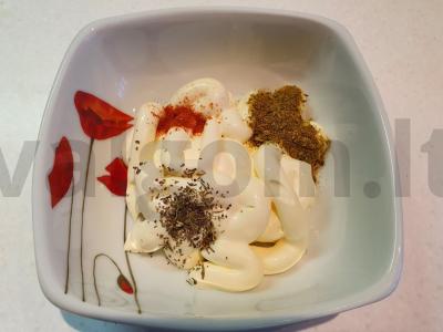 Kepta vištiena su padažu Žingsnis 2