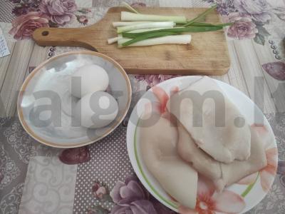 Lengvos baltymų salotos Žingsnis 1