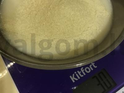 Paukščių pieno PP pyragas. Žingsnis 2