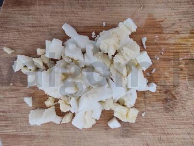 Lengvos baltymų salotos Žingsnis 3