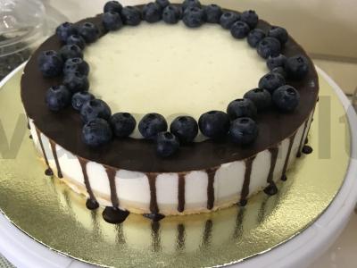 Paukščių pieno PP pyragas. pagrindine nuotrauka