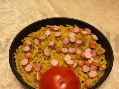 Tinginių makaronai. Žingsnis 1