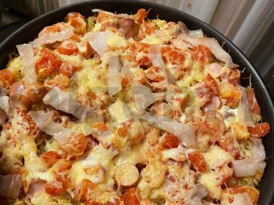 Tinginių makaronai. pagrindine nuotrauka