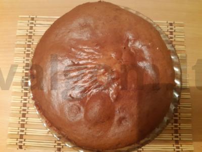Šokoladinis keksas su varškės įdaru ir vyšniomis pagrindine nuotrauka