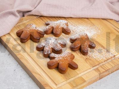 Meduoliai ant deginto cukraus su cinamonu Žingsnis 6