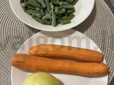 Marinuotos žuvys su šparaginėmis pupelėmis Žingsnis 2