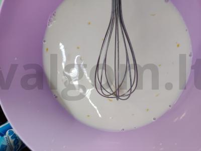 Kūčių blynai Žingsnis 2