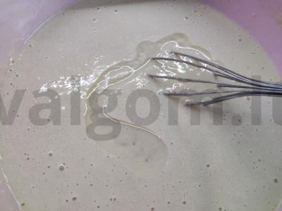 Kūčių blynai Žingsnis 3